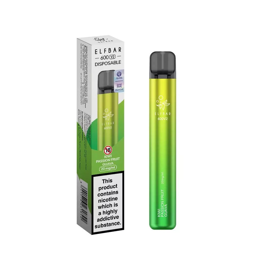Elfbar 600 V2 Kiwi Passionfruit Guava