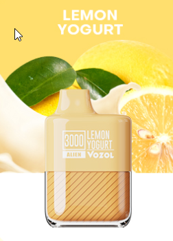 Vozol Alien 3000 Lemon Yoghurt