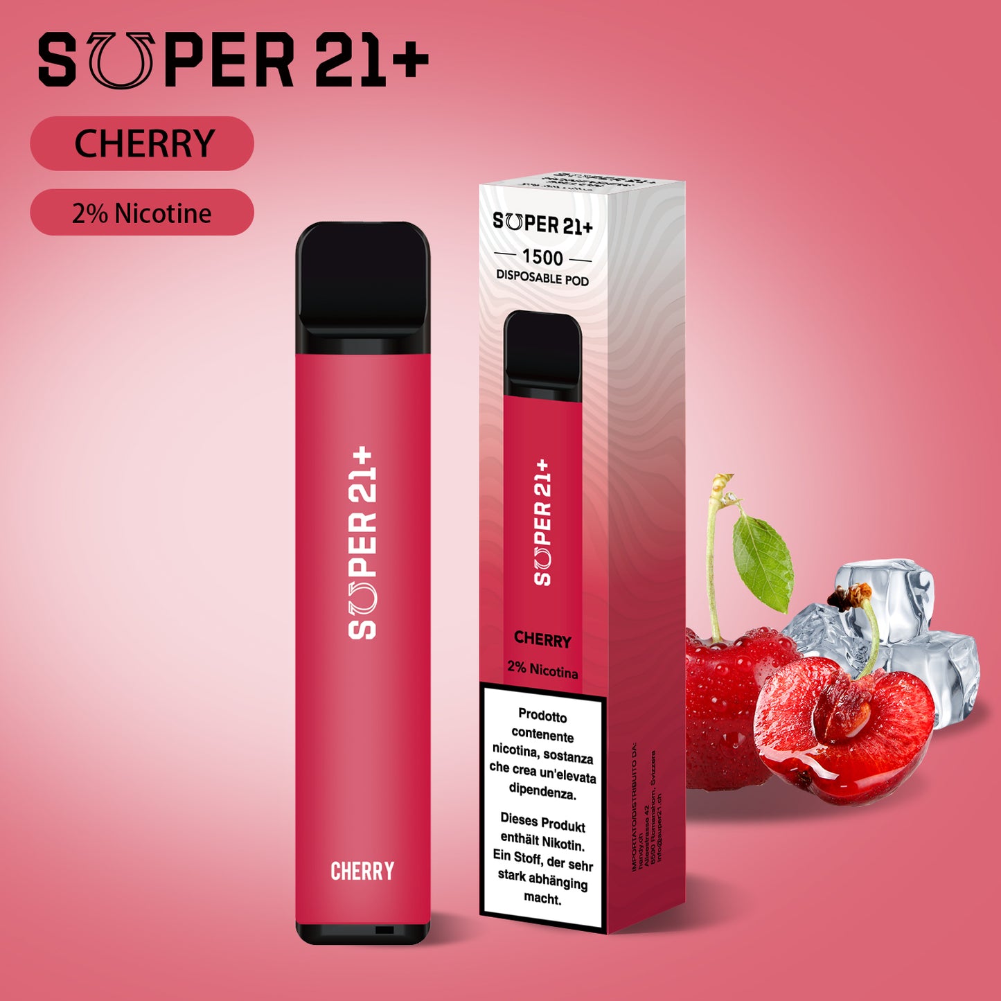 Super 21+ 1500 Cherry (2%)