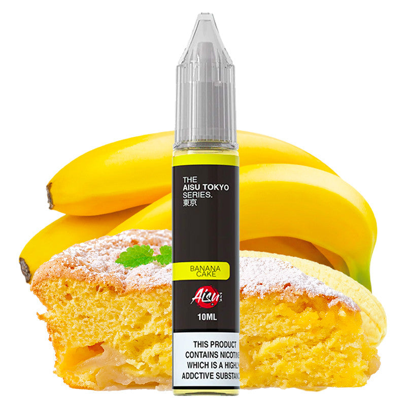 Aisu Banana Cake 10ml Nikotin Salz Liquid (10 mg)