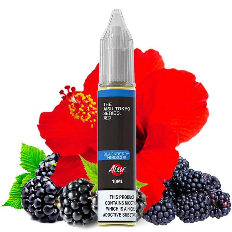 Aisu Blackberry Hibiscus 10ml Nikotin Salz Liquid (10 mg)