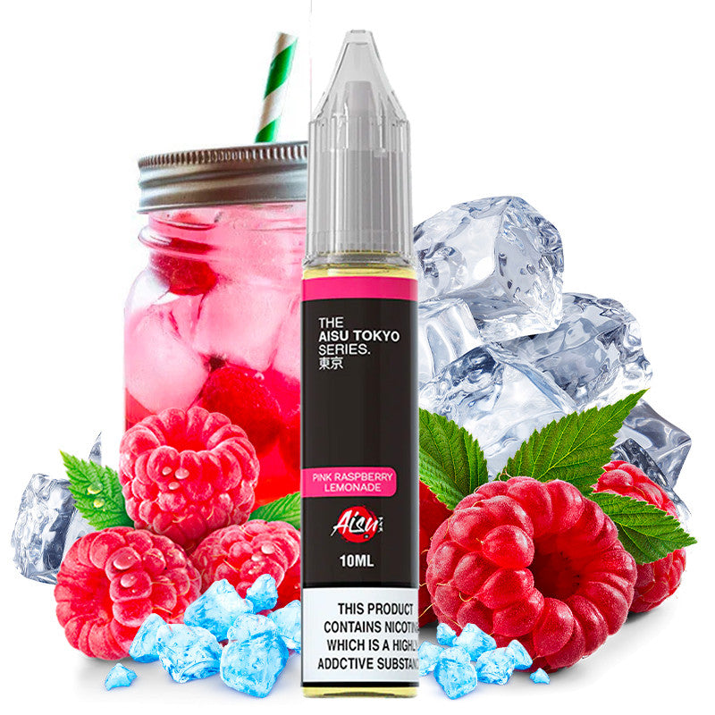 Aisu Pink Raspberry Lemonade 10ml Nikotin Salz Liquid (10 mg)