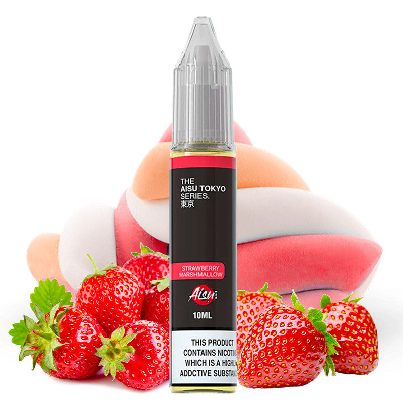Aisu Strawberry Marshmallow 10ml Nikotin Salz Liquid (10 mg)