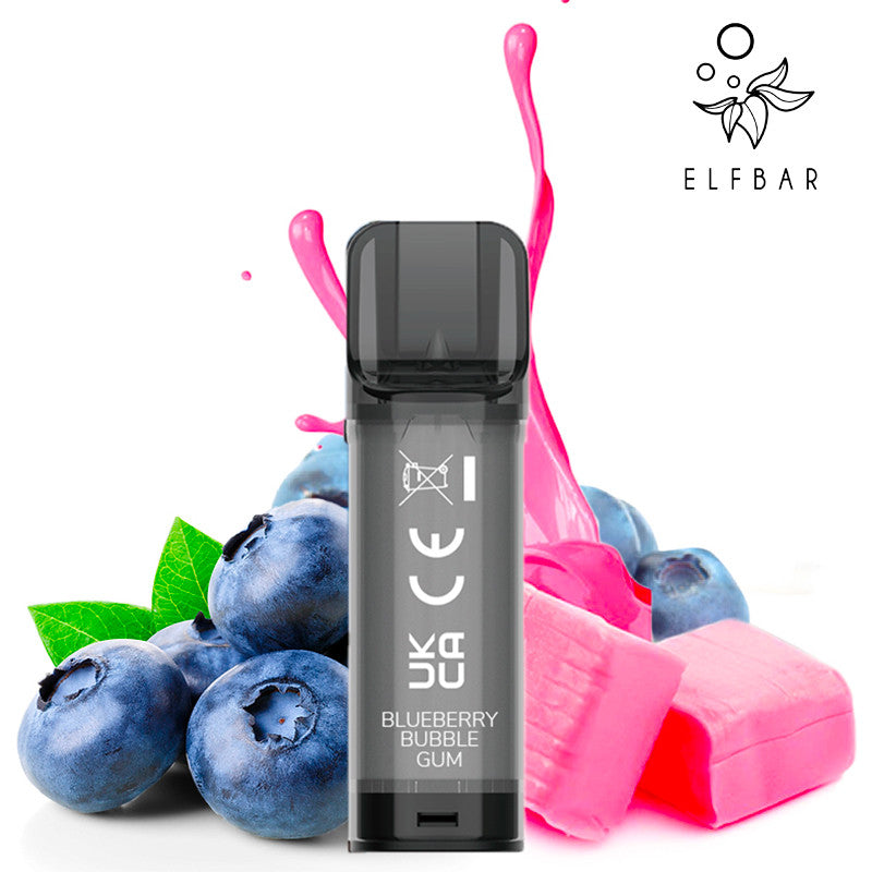 Elf Bar Elfa Kartuschen - Blueberry Bubble Gum