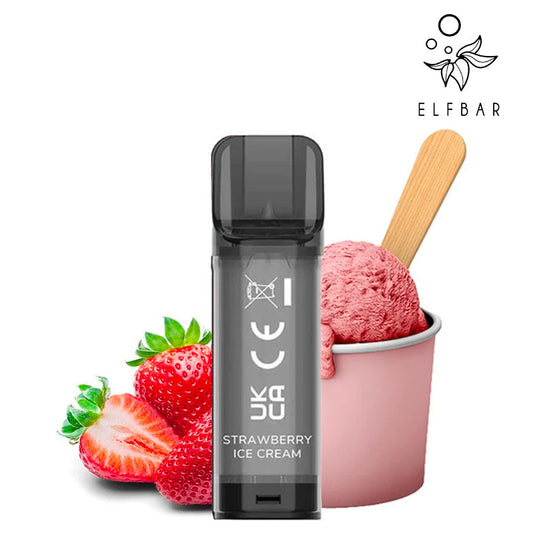 Elf Bar Elfa Kartuschen - Strawberry Ice Cream