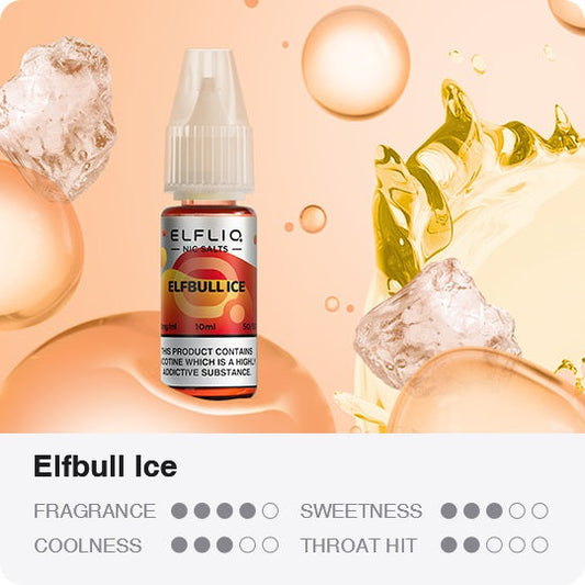 Elf Bar Elfliq Elfbull Ice 10ml Nikotin Salz Liquid (20mg)