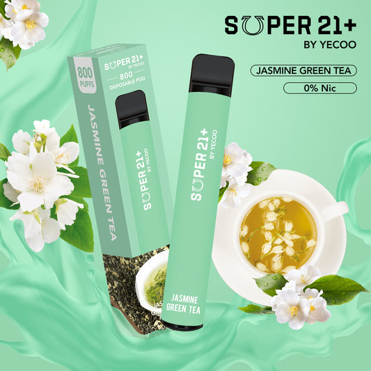 Super21+ 800 Jasmine green Tea (Ohne Nikotin)