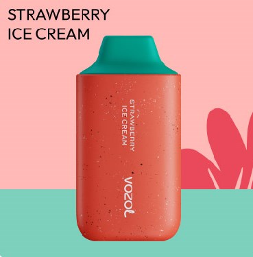 Vozol Star 6000 Strawberry Ice Cream