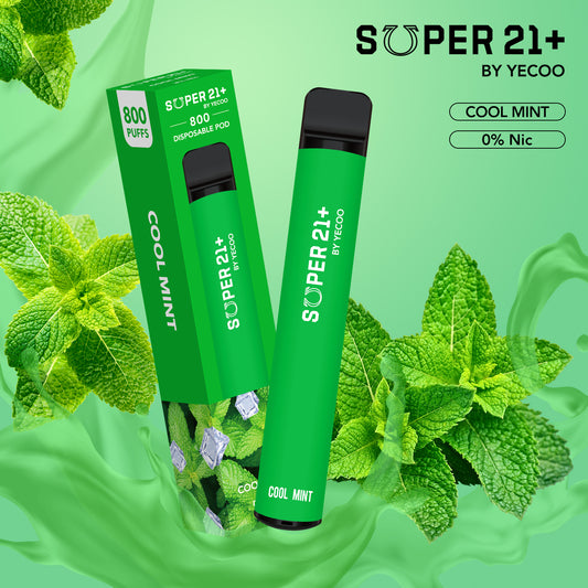 Super21+ 800 Cool Mint (Ohne Nikotin)