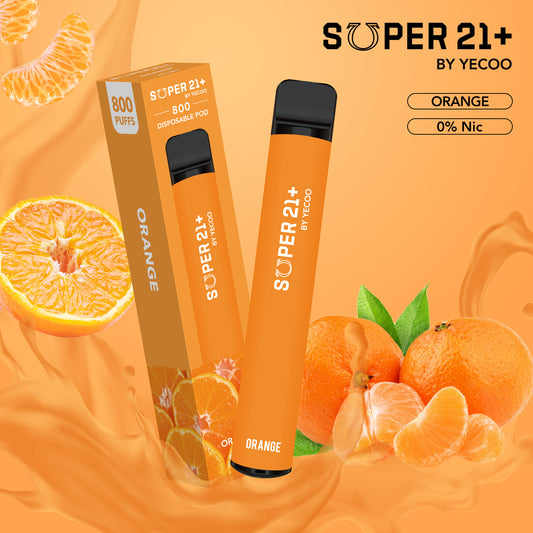 Super21+ 800 Orange (Ohne Nikotin)