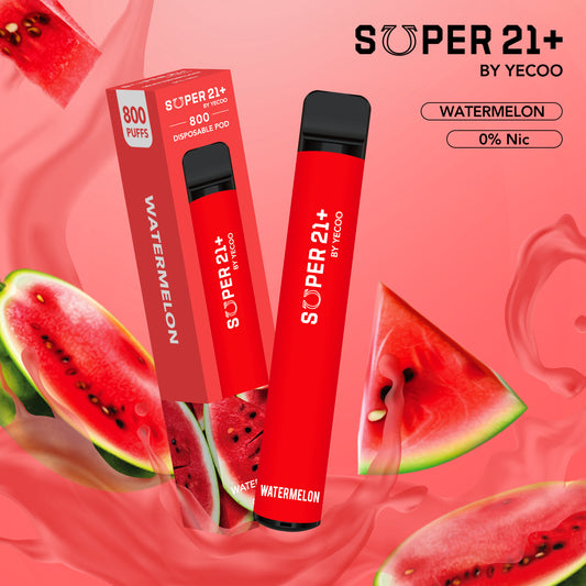 Super21+ 800 Watermelon (Ohne Nikotin)