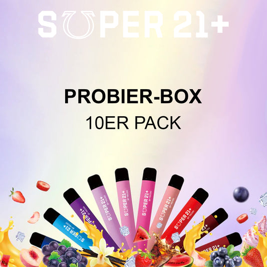 Super21+ 800 Probier Box (2% Nic)